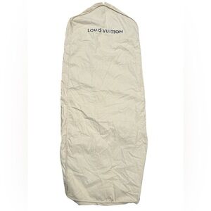 Louis Vuitton Beige Cotton Garment‎ Bag